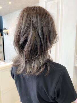 キャアリー(Caary) 福山市イルミナカラー人気Caary大人グレージュ/カーキグレー