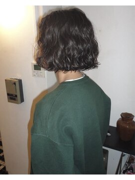 楪(yuzuriha) 【men's bob perm】