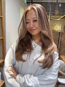 ココルアナ(coco luana) バレイヤージュ/レイヤーカット/韓国/ケアブリーチ