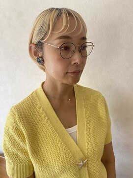 ツツイ(tsutsui) ブロンズ ショートマッシュ