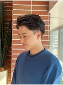 on/offどちらも楽しめるメンズパーマスタイル