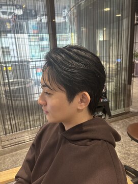 メンズカットメンズパーマフェザーパーマニュアンスパーマ