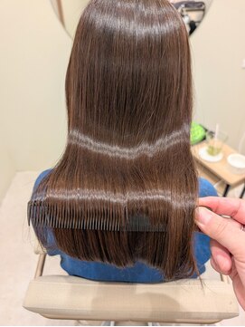 【HAIR RELAX Blono】 ツヤ増す髪質改善カラー