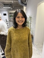 ローレンジウ(LOREN JU)&nbsp;ハッシュカット/小顔/ココアベージュ/オリーブグレー/名駅名古屋