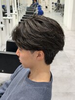 オーシャントーキョー 仙台(OCEAN TOKYO)&nbsp;フェザーショートニュアンスパーマセンターパートツーブロック