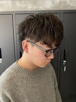 ニアウ 伊勢崎連取店(Niau)&nbsp;MEN’S HAIR/サーフカール/刈り上げセンターパート/伊勢崎