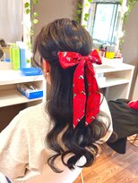ジェネータ 新横浜店(GENETA) ハーフアップ【新横浜/ヘアセット/着付け/ヘアメイク】