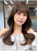 大人可愛い◎似合わせカット髪質改善カラーロングヘア美髪艶