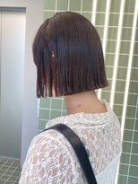 ヌヌ 渋谷 原宿 明治神宮前(nunu) レイヤーカットウルフカットボブグレージュオリーブべージュ