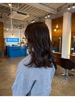 アズグロウ エクラ(AS GROW 'eclat) ダークアッシュ艶ブラウンくびれミディ