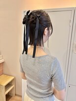 エウ(eu)&nbsp;ツインカチモリハーフアップ／ヘアセット