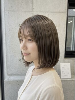 ベイジュ プラス アールサロン エビス(Beige＋Rr salon EBISU)の写真/こだわりの髪質改善トリートメントで髪の芯から改善◎クセやうねりを抑えて理想のツヤ美髮に導きます♪