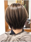 ☆グレージュwithダークパープル☆