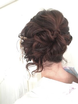 ネオリーブクレア 綱島店(Neolive Krea) ゆるふわサイドアップ/ヘアセット/浴衣ヘア