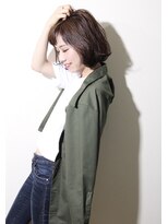 トゥーリ 筑紫野店(tuuli)&nbsp;[tuuli] 切りっぱなしミニボブ 渡部りお