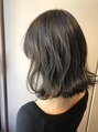 美容室 セラフ ブリーチなし☆サファイアグレー^_^