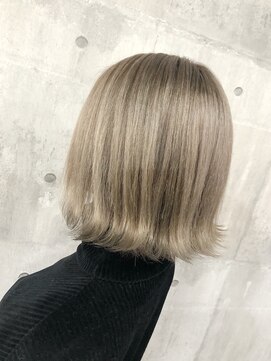 ミラク 町田(MIRAC) 【MIRAC町田店河原崎】アッシュベージュボブ