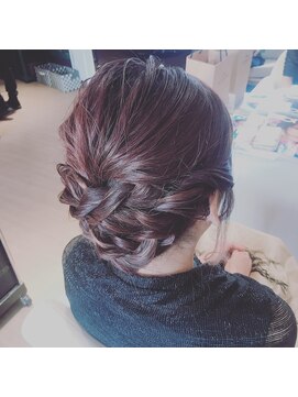 ホットスポット 宇部店(HOT SPOT) 編み込みアレンジ