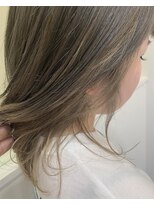 ケイアンドケイ ヘアー デザイン つつじが丘店(K&K) 【インナーカラー】グレージュ × ベージュ