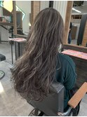 外国人風ハイライト×透明感アッシュベージュ