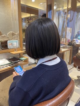 ヘアリゾートエーアイ 新宿西口店(hair resort Ai) ストレートボブスタイル【 Ai 新宿　美容室】