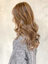 アイティーバイアルバム 八王子店(IT by ALBUM)&nbsp;ハイライトロング_カーキグレージュマッシュショート_ba318402