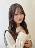 韓国ヘア/エギョモリ/ヨシンモリ/モカブラウン/クルムヘア