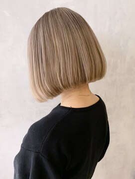 アイティーバイアルバム 下北沢店(IT by ALBUM) ミルクティーボブ_ショコラベージュボブルフ_ba343941