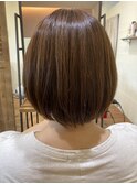 ☆プラチナアッシュミニボブ☆