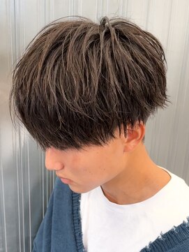 エルマーク(L-MARK) 韓国マッシュメンズマッシュツーブロック韓国カットメンズサロン