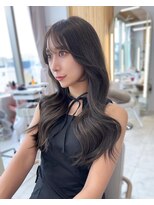 アフロートリノ(AFLOAT Leino)&nbsp;大人可愛い韓国くびれヘア　ヨシンモリ　レイヤーカット#