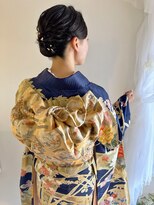 振袖着付けヘアセット