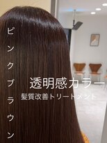 リコ ヘアアンドリラクゼーション 名駅店(LICO HAIR＆RELAXATION)&nbsp;【LICO】透明感ピンクブラウン髪質改善byコモトハルキ