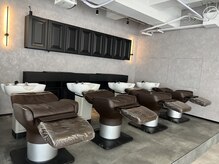 シャンプー台はフルフラットで夢見心地♪