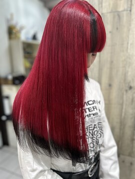 トムキャット(TOM CAT) 赤×黒デザインエンドカラー