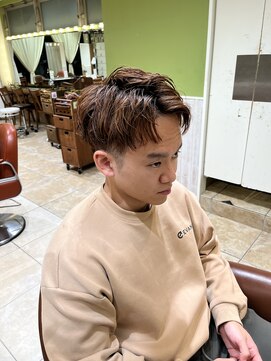 ネオリーブソラ 相模大野店(Neolive sola) メンズアップバングスタイル