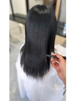 オルメント 天満 南森町(ORL'MENT)&nbsp;30代40代髪質改善グレージュ艶感ストレート透明感赤み消し