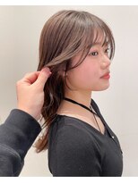 ケーツー あべのキューズモ－ル店(K-two)&nbsp;セミロングヘア*フェイスレイヤーカット*顔周りカット*髪質改善