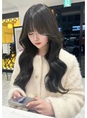 透けるオリーブグレージュでぷるんと艶髪に♪