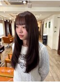 シアーブラウン×ロングレイヤー