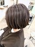 【脱白髪染め】　白髪ぼかしハイライト　＋　グロスカラー　　￥9900