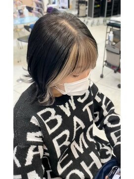 にしはら 美容室 望月指名限定【フェイスフレーミングカラー】