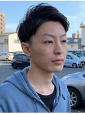 2-WAYフェード風メンズショート