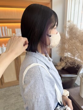 ユラギフロムユイマァル 水島店(YURAGI from YUIMARL) ボブ×イヤリングカラー