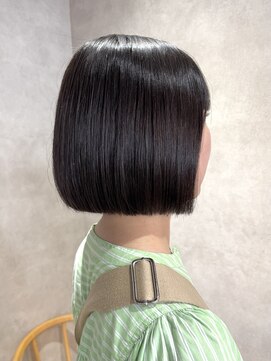 エンクス(enx) ミディアムヘア/暗めカラー/グランマッシュ/鶴ヶ峰SK2