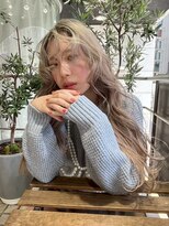 エルム 府中(yelm)&nbsp;【ホワイトベージュ×ロング】#ダブルカラー#ケアブリーチ