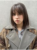 【Noa】ヘイリーボブ前髪レイヤーカット小顔髪質改善/縮毛矯正10
