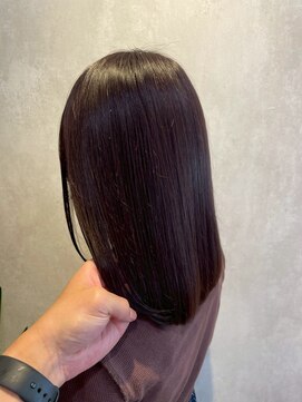 髪質改善/顔周りレイヤーカット/グレージュ[千葉/千葉駅]