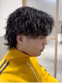 ツイストスパイラルウルフ【メンズ/パーマ/眉毛/沖縄市/美里】