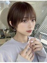 サンドパールス 仙台店(sand PALCE)&nbsp;髪質改善/大人ガーリー/似合わせカット/ショートボブ前髪/仙台